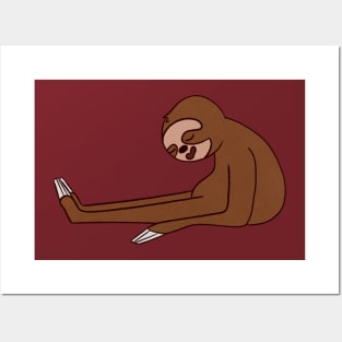 Sleepy Sloth Posters and Art